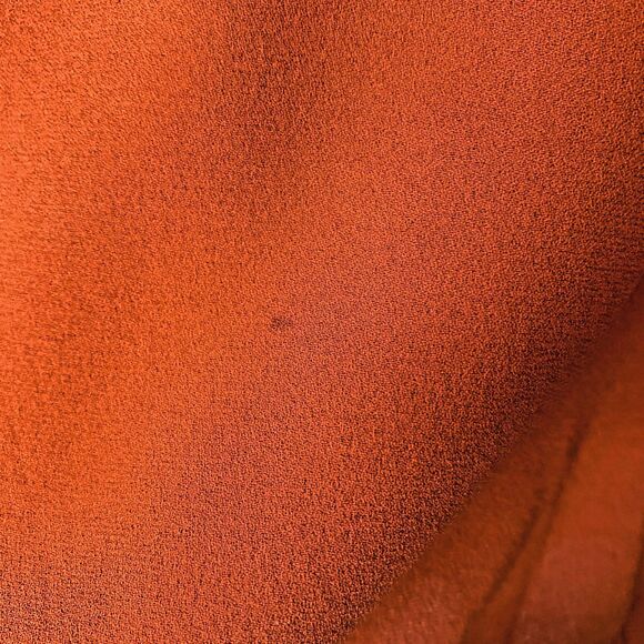 Chloé Faded Red Blouse FR 36 US 4 Silk Blend Ruched Puff Sleeve Designer Top - Picture 11 of 11